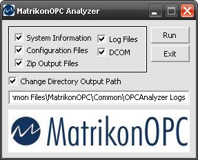 MatrikonOPC Analyzer